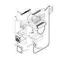 Whirlpool GB2FHDXWS09 icemaker parts diagram