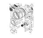 Whirlpool WGD9050XW3 bulkhead parts diagram