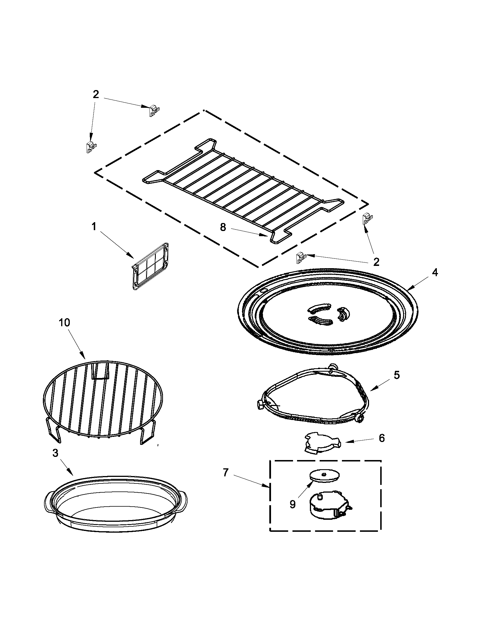 Turntable parts