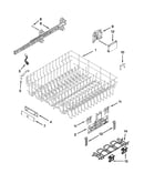 Upper rack and track parts