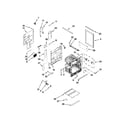 Whirlpool GGE390LXQ04 chassis parts diagram