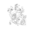 Crosley CED137SBW0 bulkhead parts diagram