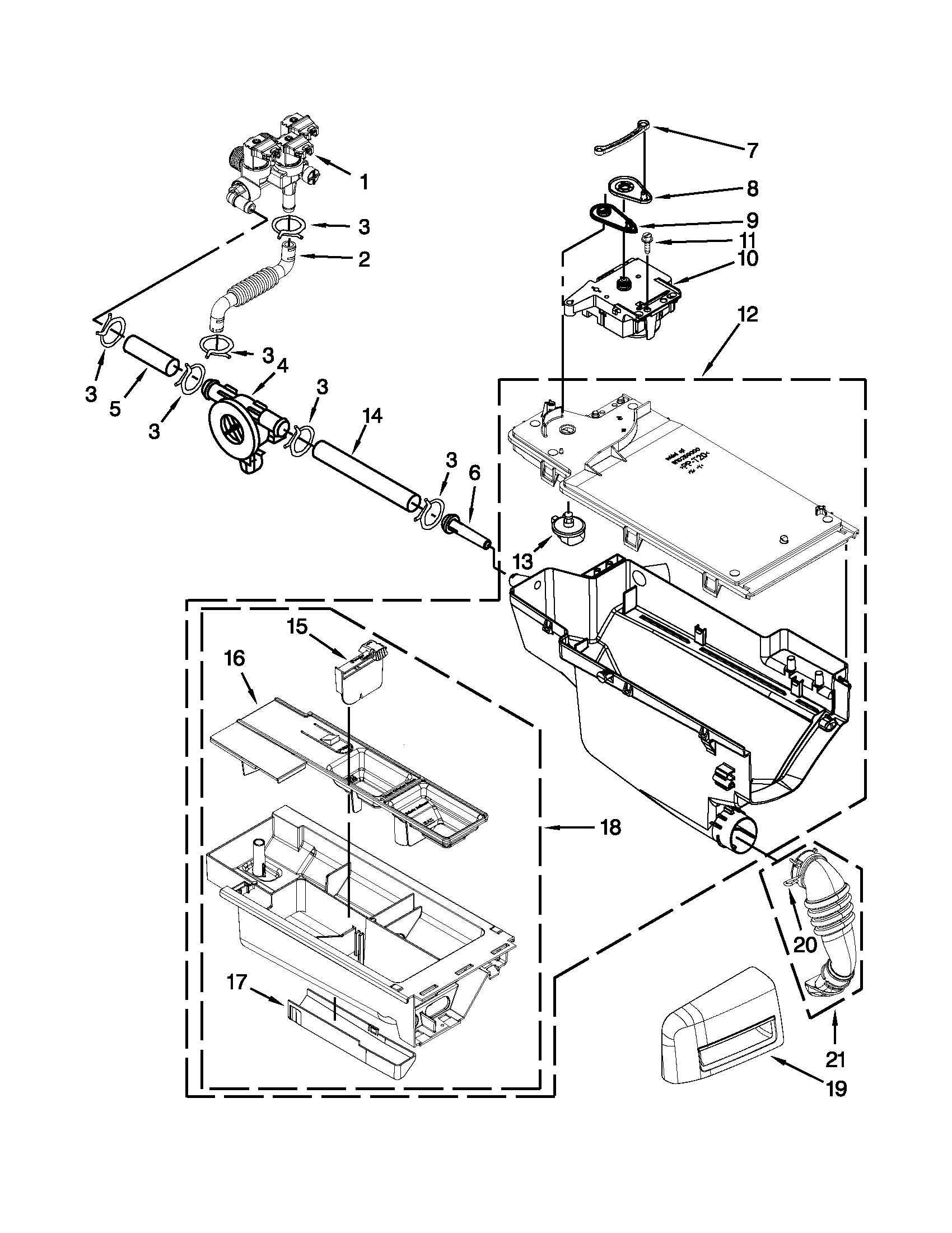 DISPENSER PARTS