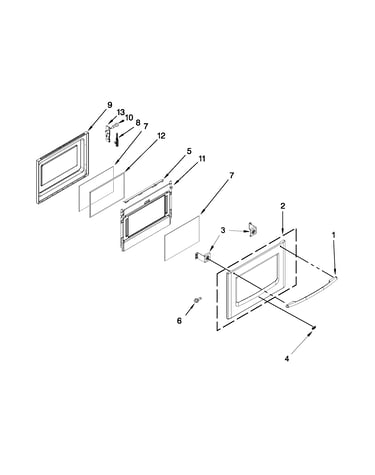 Lower door parts