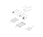 Maytag YMIT8795BS00 internal oven parts diagram