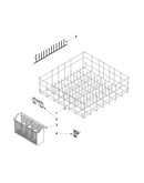 Lower rack parts