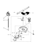 Pump, washarm and motor parts