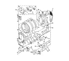 Maytag MED9000YG0 bulkhead parts diagram