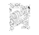 Maytag MGD9000YW1 bulkhead parts diagram