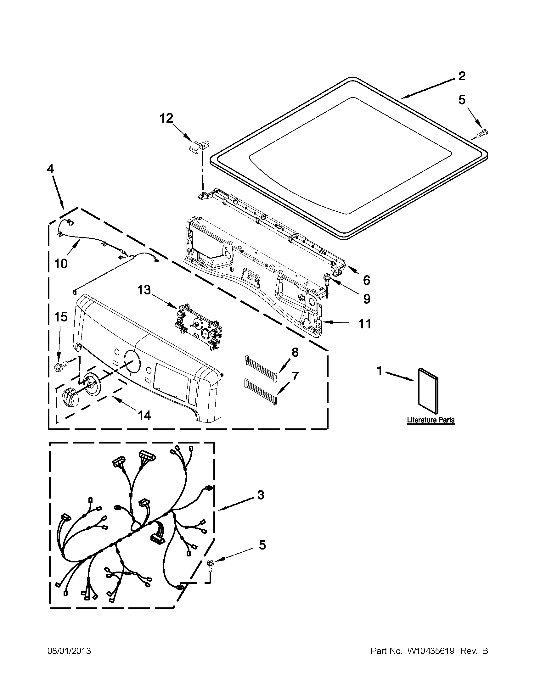 TOP AND CONSOLE PARTS