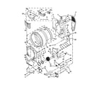 Maytag MED9000YW1 bulkhead parts diagram