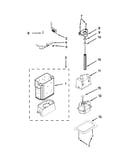 Motor and ice container parts