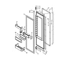 Jenn-Air JS48SEDUDW14 refrigerator door parts diagram