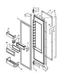 Refrigerator door parts