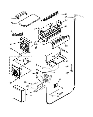 Icemaker parts