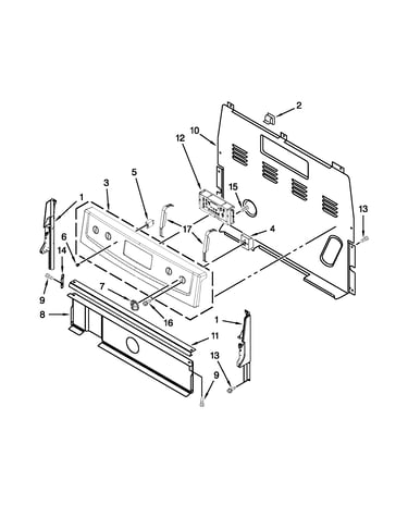 Control panel parts