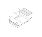 Amana ACR4530BAW0 drawer and broiler parts diagram