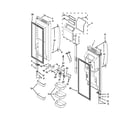 Maytag MFT2976AEW02 refrigerator door parts diagram