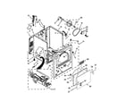 Maytag MGDC400BW0 cabinet parts diagram