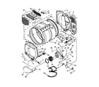 Maytag MGDX700AG1 bulkhead parts diagram