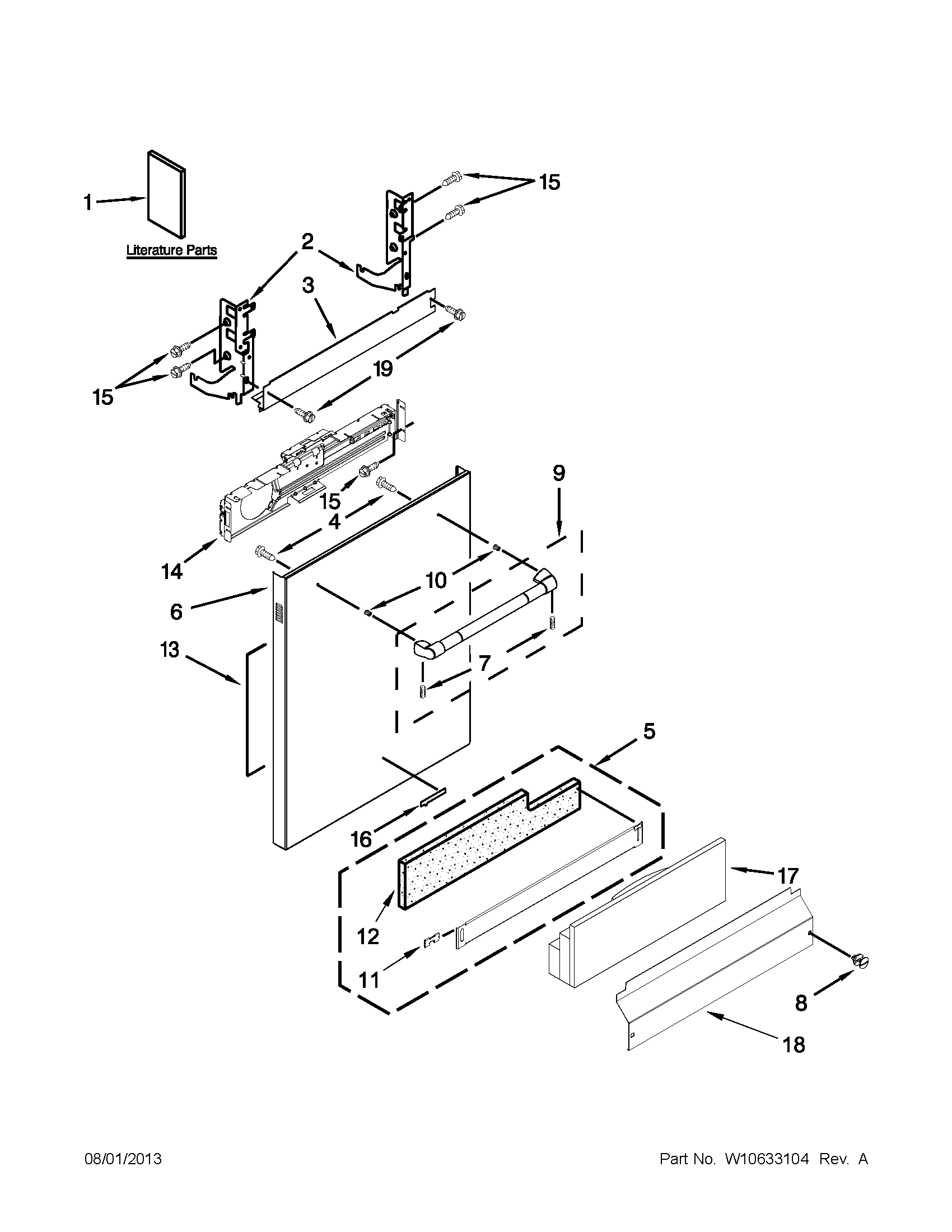 Door panel parts
