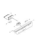 Control panel and latch parts
