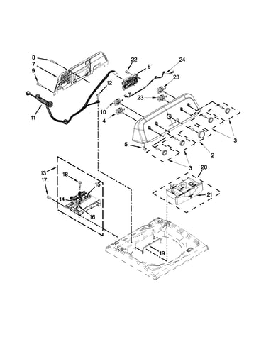 Console and dispenser parts