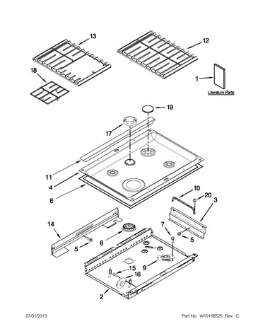 Cooktop parts
