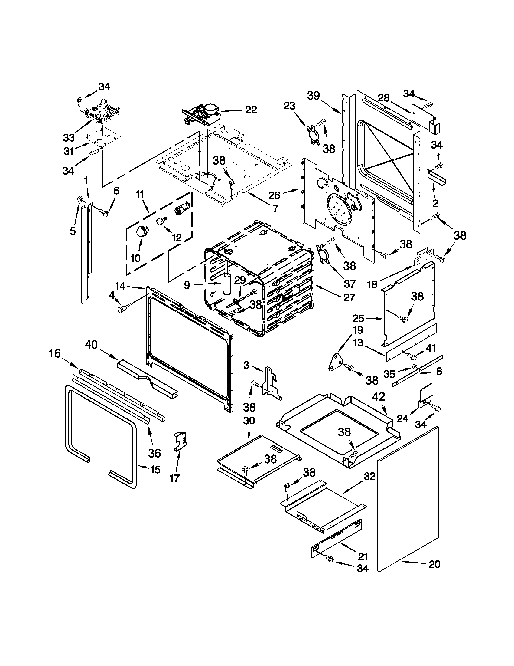 Oven parts