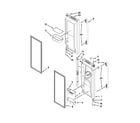 Whirlpool GI6SDRXXB00 refrigerator door parts diagram