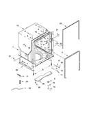 Tub and frame parts