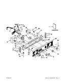 Washer/dryer control panel parts