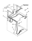 Dryer support and washer parts