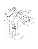 Controls and water inlet parts