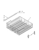 Upper rack and track parts