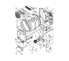 Whirlpool WGD5800BC0 bulkhead parts diagram