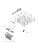 Lower rack parts