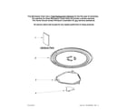 KitchenAid YKCMS1655BS0 turntable parts diagram