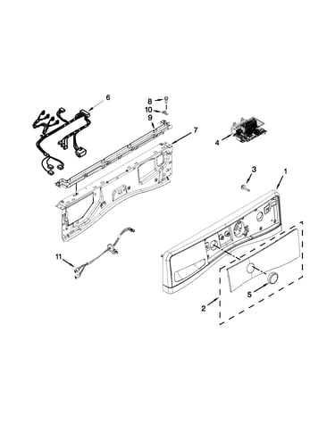 Control panel parts