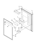 Refrigerator door parts