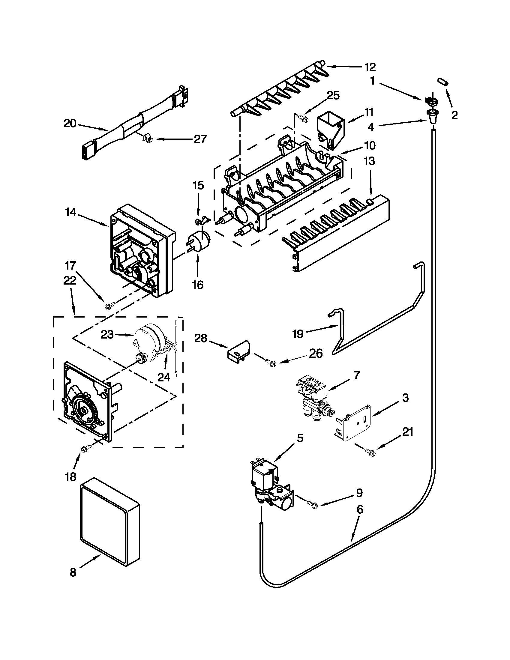 Icemaker parts