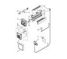 Whirlpool WRF560SMYW01 icemaker parts diagram
