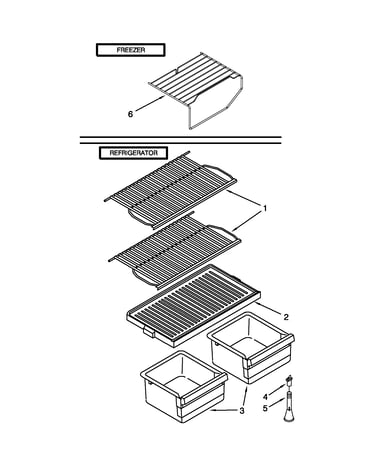 Shelf parts