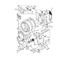 Maytag YMED7000XW2 bulkhead parts diagram