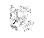 Maytag MGDX500BW0 cabinet parts diagram