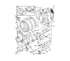 Whirlpool WED94HEXL1 bulkhead parts diagram