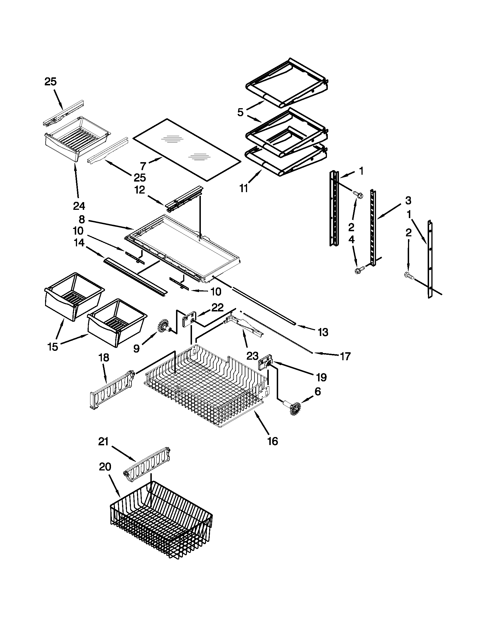 SHELF PARTS