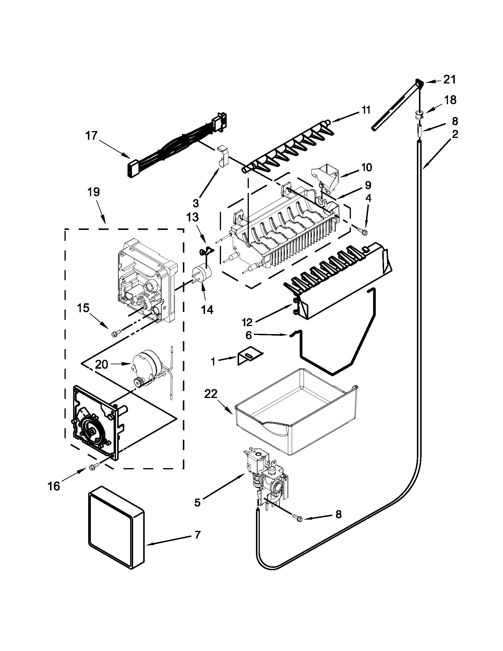 ICEMAKER PARTS