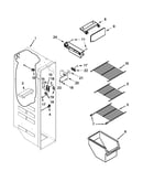 Freezer liner parts