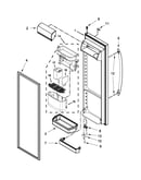Refrigerator door parts